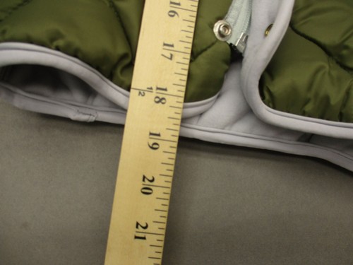 NWT Firefighters Size 5/6 Boys Olive Full Zip Pockets Hood Insulated Jacket 979 - Picture 4 of 9