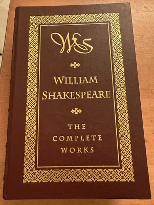 William Shakespeare: The Complete Works HC/Barnes & Noble/1994 Leatherbound