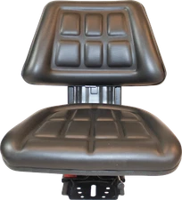 Black Tractor Suspension Seat Fits Ford / New Holland 3000 3600 3610 3900