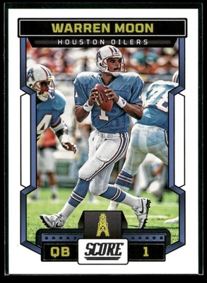 2023 Panini Score Warren Moon BASE CARD Houston Oilers #8 | eBay