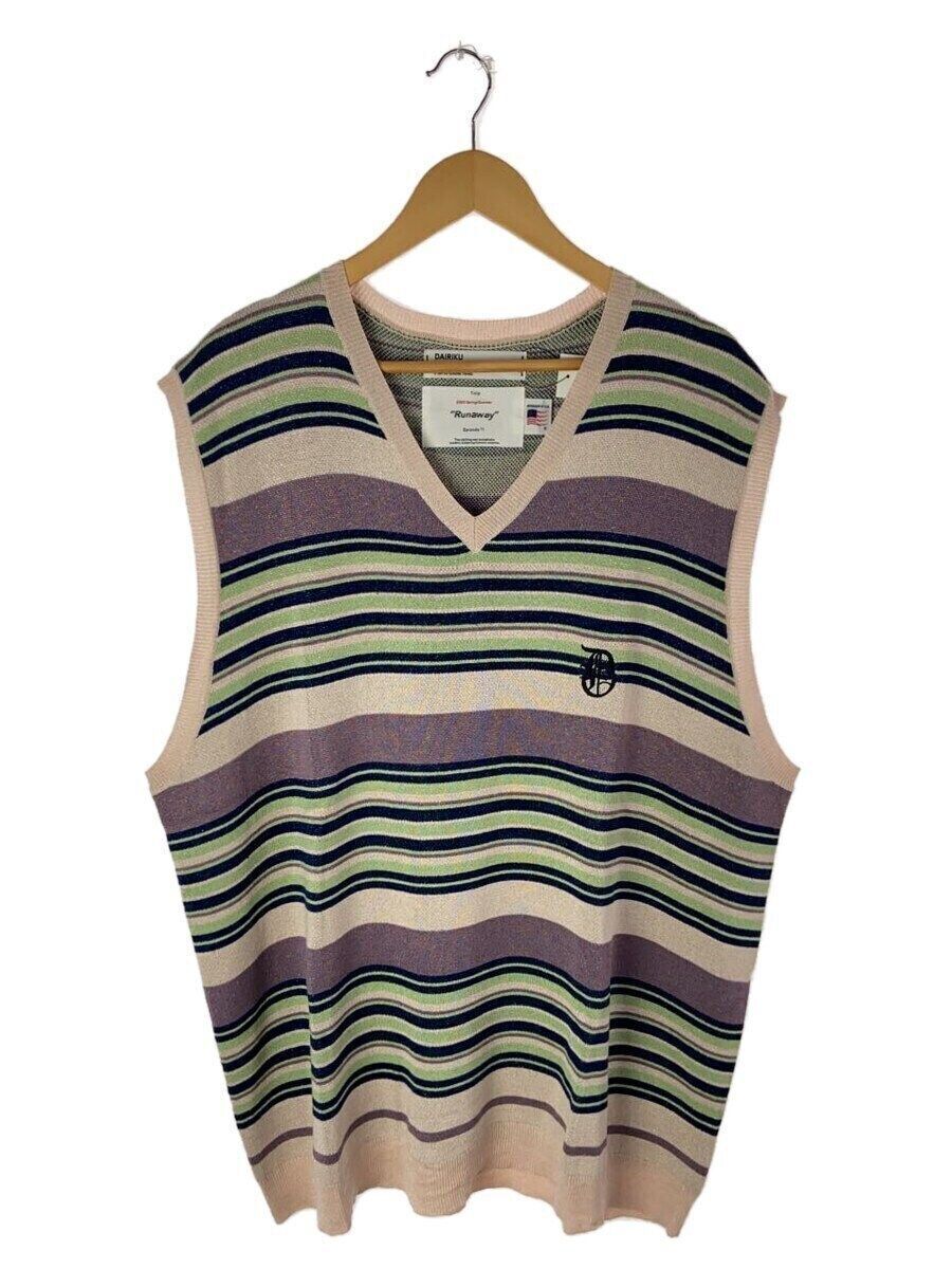 DAIRIKU KNIT VEST (THIN 23SS OVERSIZED LAME VE FREE RAYON DAIRIKU KNIT VEST (THIN 23SS OVERSIZED LAME VE FREE RAYON
