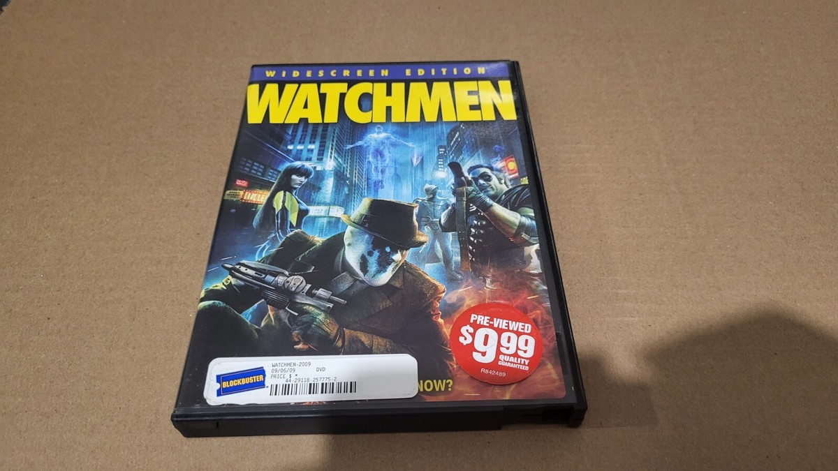 DVD Watchmen Widescreen Edition Jeffrey Dean Morgan Billy Crudup
