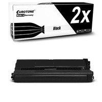 2X Eurotone Patrone Schwarz Kompatibel F�R Brother TN326 TN-326 TN-326BK TN326BK
