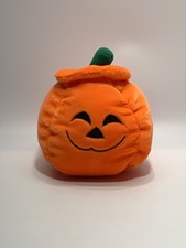 Pumpkin Dakin 1988 Vintage Hand Puppet Plush Stuffed Animal Halloween Fillable