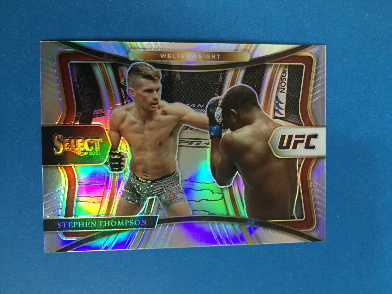 F126,203 2021 Select UFC SILVER PRIZM STEPHEN THOMPSON #102