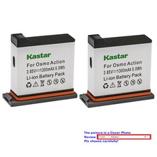 Kastar 3.85V 1300mAh Replacement Battery Pack for OEM DJI OSMO Action Camera