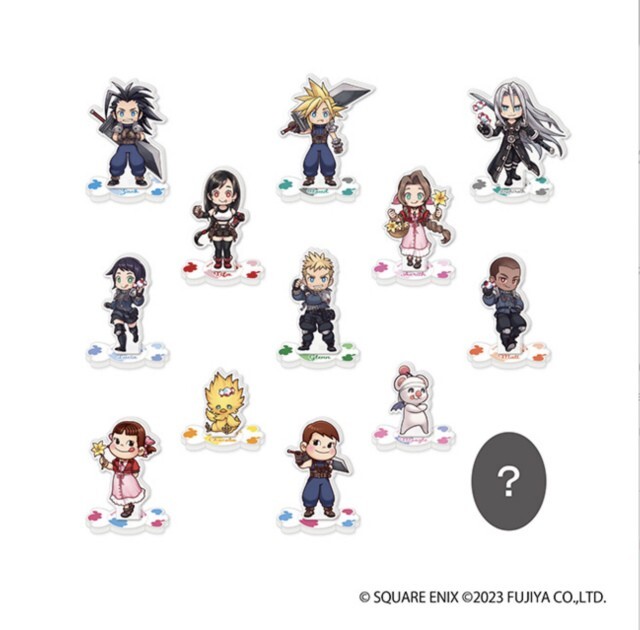 【美品】FF7 カード＆神羅マネークリップセット 木箱入り(おまけ付) 美品】FF7 カード＆神羅マネークリップセット 木箱入り(おまけ付