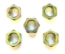 3/4-16 GRADE 8 HEX NUT - YELLOW ZINC PLATED - UNF- 5 PIECES PER PACK