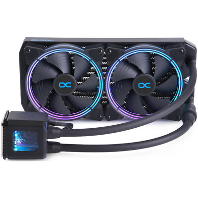Alphacool Eisbaer Aurora 280 CPU - Digital RGB 280mm, Wasserkühlung, schwarz
