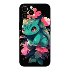 BulbasaurV Case For iPhone 17 16e 16 15 14 13 12 11 Pro Max Air Plus XR SE -z460