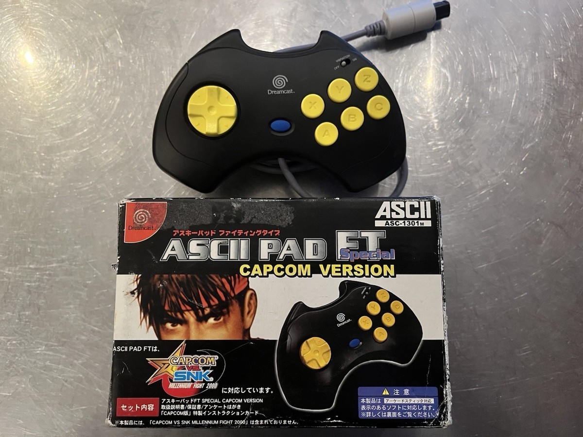 ASCII PAD FT2 完備品 ファイティングタイプ カプコンVER PSアスキー
