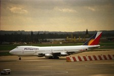 Negativ Boeing 747-212B Philippine Airlines Flugzeug 35mm ungerahmt sro-ID2-6