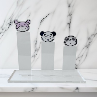 TheCoffeeMonsterzCo TCMC | Mega Emoti Acrylic Washi Stand