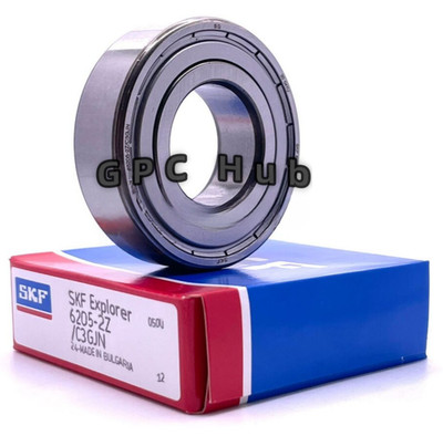 1PC SKF 6205 -2Z/C3 GJN DEEP GROOVE BALL BEARING 25x52x15mm Fast ship