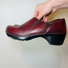 Dansko Siena Burgundy Clogs 40