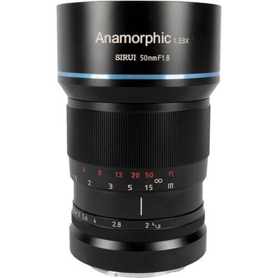 SIRUI 50mm f/1.8 Anamorphic 1.33x Lens  S35 APS-C - Sony E Mount - New in Box