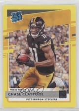 2020 Donruss Rated Rookie Dollar Tree Press Proof Yellow Chase Claypool #327 0q7