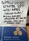 CULL-TO-BU Buffalo Nickel Starter Set w/51 Coins, AU-UNC 1937 P-D, 1938 D