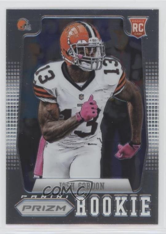 2012 Panini Prizm Josh Gordon (Thumb Away From NFL Shield) #250 2r8