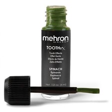 Mehron Makeup Tooth Fx Spinach Temporary Green Tooth Health And Beauty