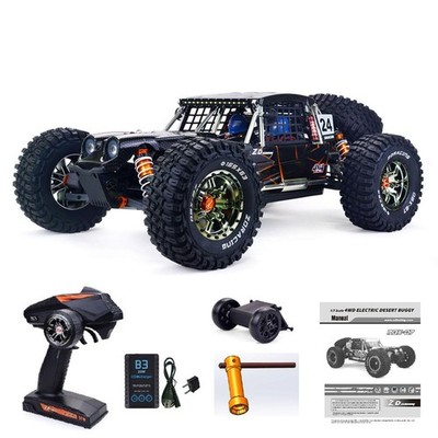 ZD Rennen 1/7 DBX07 4WD RC Wüste  Off Road Auto 80KM / H Motor Wheelie Bar