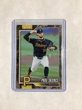 2026 Topps Series One - Paul Skenes #100 Memorial Day Camo Parallel 5/25 SSP