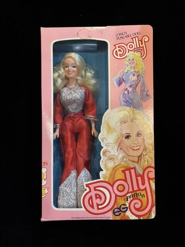 1978 DOLLY PARTON Goldberger 12" Poseable Doll Figure Country Music Doll/Barbie