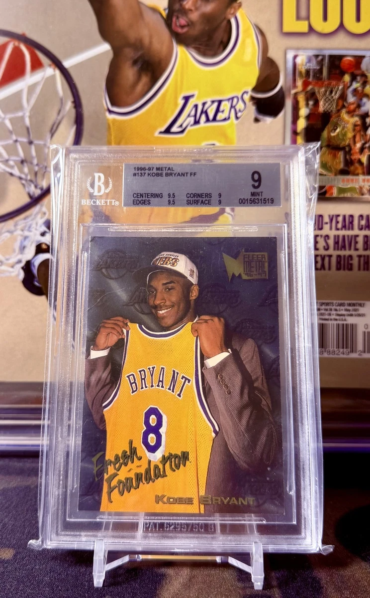 Fleer Kobe Bryant Basketball Rookie Sports Trading Cards for sale