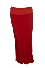 Rick Owens, Larry Fw19 Red Midi Skirt Female ...