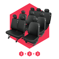 SitzbezüGe FüR Daewoo Lublin II (97-04) 9 Sitze SET AutositzbezüGe SchonbezüGe