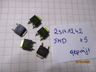 5 Stück Transistor 2SA1242 Si PNP 20V 5A 1W 100MHz SMD gebraucht getestet