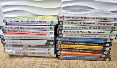 Die Sims 1, 2 & 3 plus Erweiterungen Konvolut - PC - Restposten