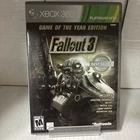 Fallout 3 - Game of the Year Edition (Microsoft Xbox 360, 2009) CIB/TESTED