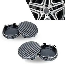 4 PCS Car Wheel Center Caps, 60MM/2.36In OD 56MM/2.2In ID, Snap-in Vehicle Rim H