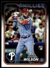 2024 Topps Weston Wilson Rookie Philadelphia Phillies #658