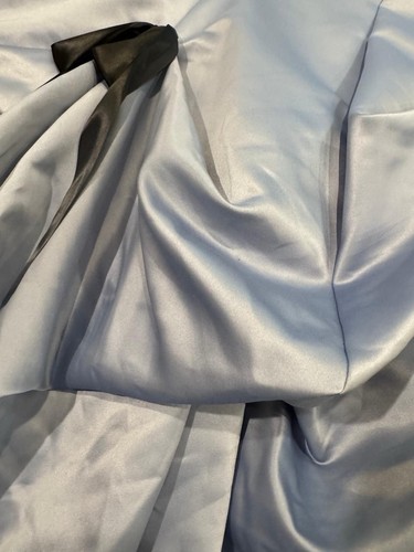NUEVO CON ETIQUETAS DE COLECCIÓN Y2K Jessica Mcclintock Azul Claro Satén Sin Tirantes Largo Formal Vestido 6 - Imagen 15 de 21
