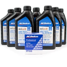 ACDelco 0W-20 Oil Change Kit Silverado/Suburban/Tahoe/Yukon/Escalade 3.0L Diesel