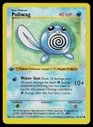 Pokemon Card - Poliwag Base Set Shadowless 59/102 1st Edition Common
