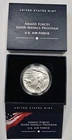 (2022) US Mint Armed Forces Air Force 1 Oz .999 Silver Medal w/ OGP & COA SAF1
