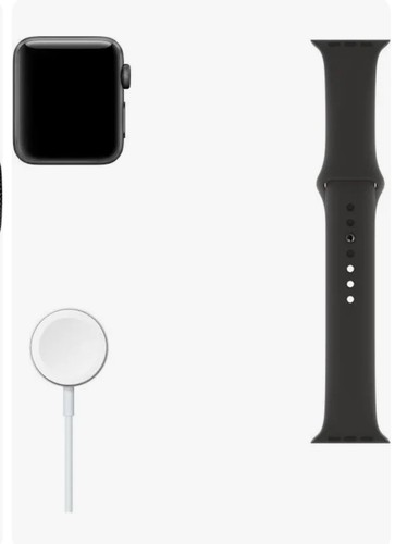 Apple Watch Series 3 38mm Space Gray Aluminum with Black Sport Band OPEN BOX - Picture 4 of 9