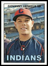2016 Topps Heritage #118 Giovanny Urshela Cleveland Indians NM+