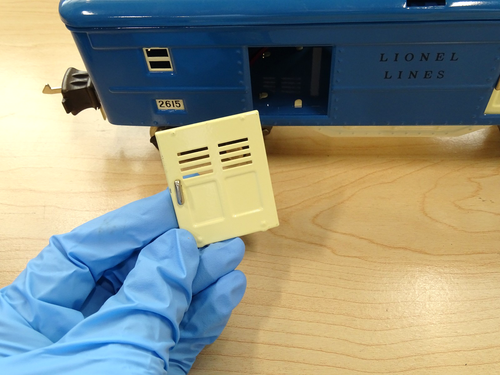 Lionel 4-Car O Gauge 2600 Series Set Two-Tone Blue 11-6004A / FedEx FS - Picture 10 of 20