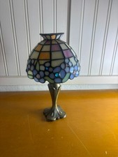 PartyLite Hydrangea Stained Glass Tiffany Sty...