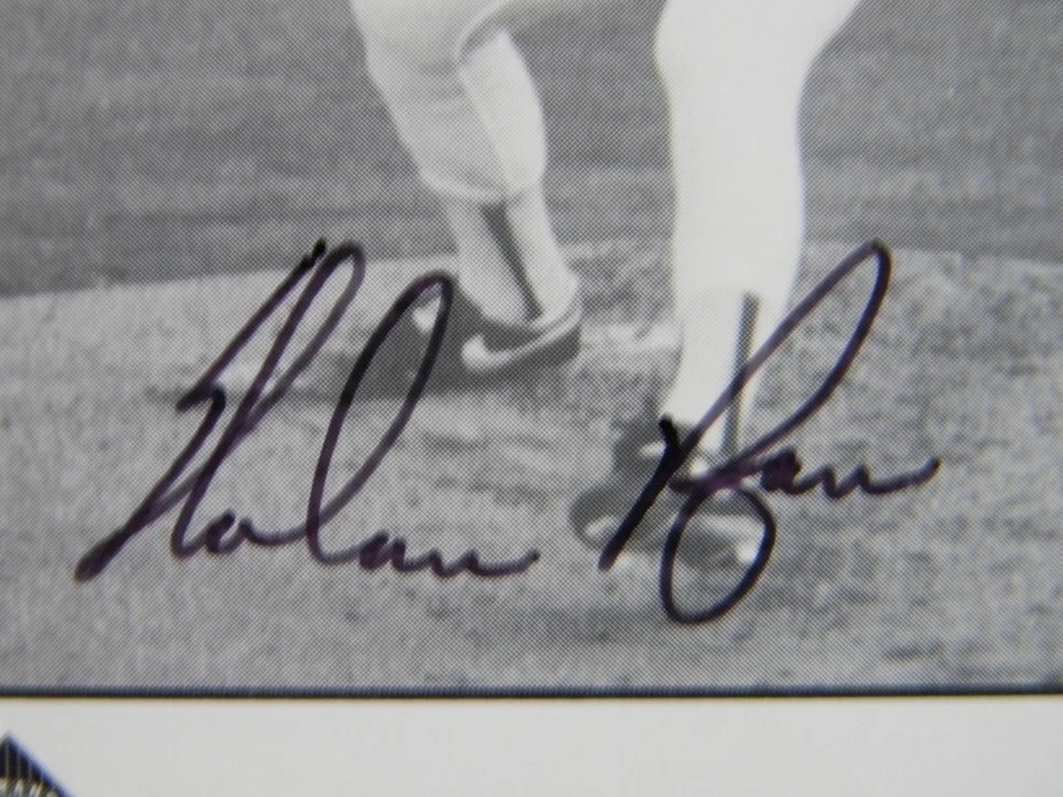 Tarjeta 3x5 firmada por Nolan Ryan AUTO RANGERS JSA autenticada HOF Rangers Legend Foto 2 de 4