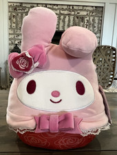 NWT Squishmallows 10  Hello Kitty  Friends My Melody Pink Red Roses Plush