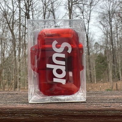Supreme SS26 Windmill Zag Lighter Red Waterproof,Wind resistant|Authentic| Japan