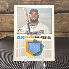 Topps Heritage High Number 2025 Adolis Garcia Relic #CCR-AGA Rangers MLB Card