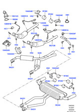 Land Rover Catalytic Converter Range Rover 4.2 Supercharged 4x4 Genuine
