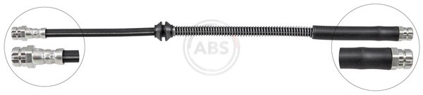 A.B.S. Bremsschlauch Bremsleitung Passend FüR VW Caddy IV Kombi SAB SAJ SAA SAH-image