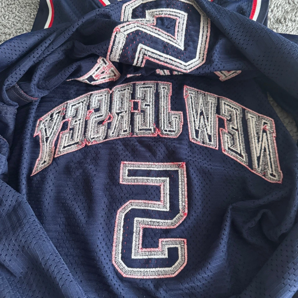 Camiseta Reebok Auténtica 1ª Generación Jason Kidd NBA Nueva Jersey Nets 2002-03 Talla 60 Foto 4 de 4